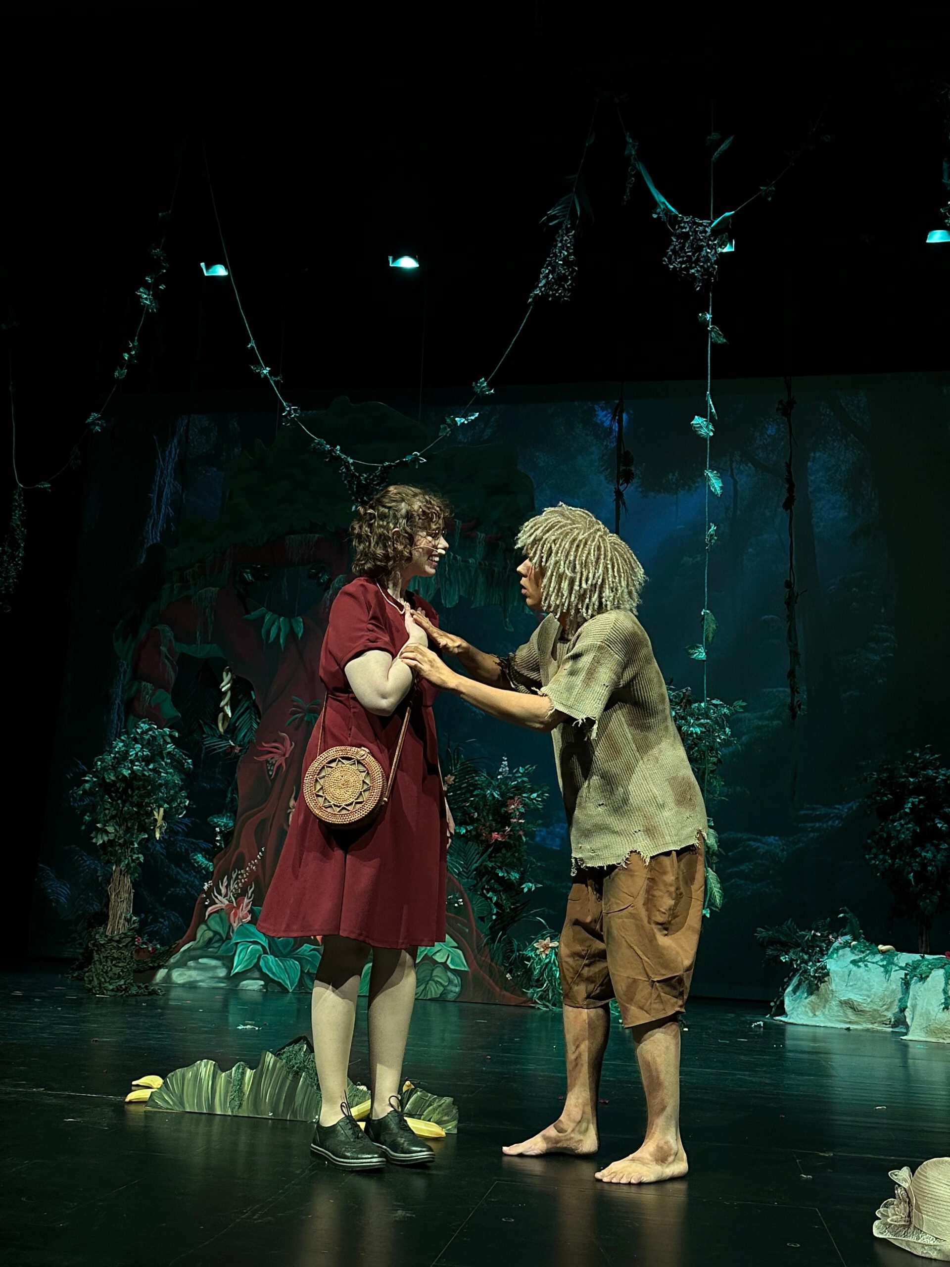 Miriam Krause und Lennard Speer als Jane und Tarzan in Tarzan 2025